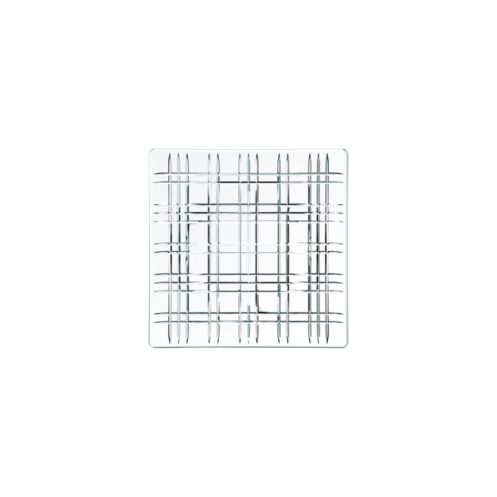 Square tallerken 21 x 21 cm - klar - Nachtmann