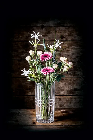 Square vase - Krystallglass, 23 cm - Nachtmann