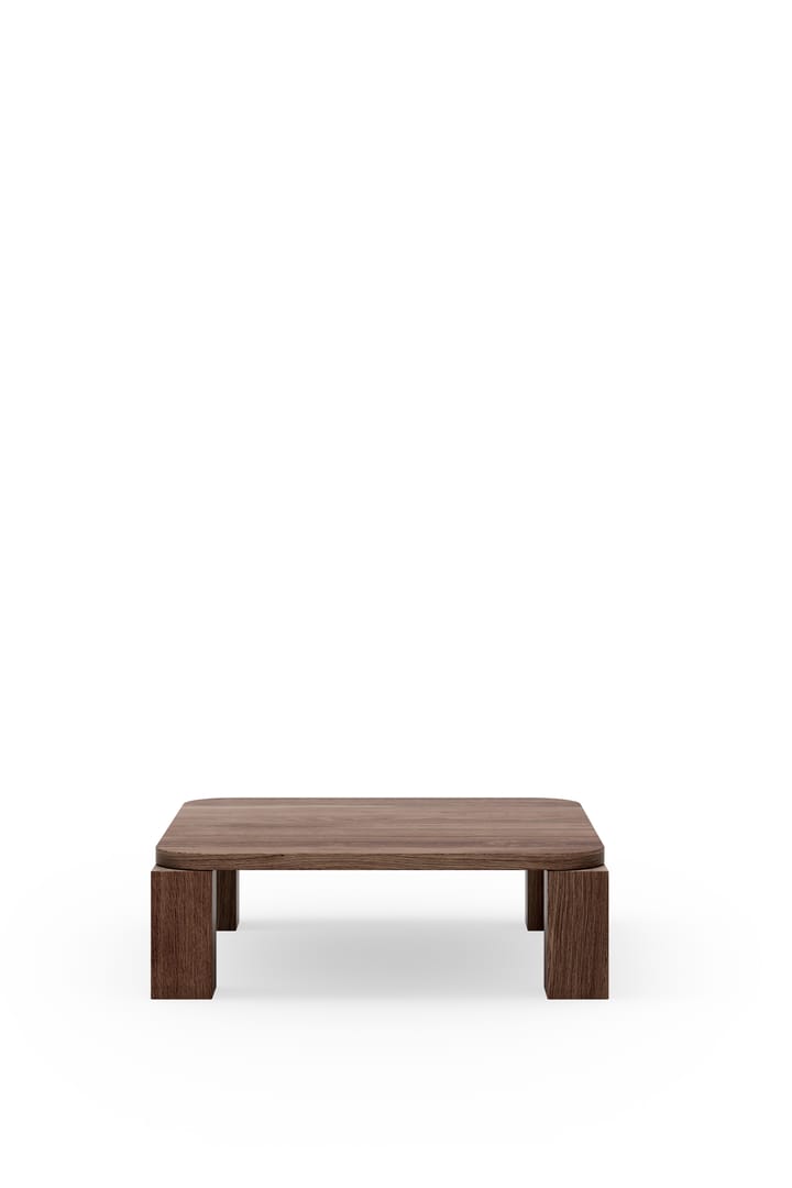Atlas sofabord 82x82 cm, Smoked Oak New Works
