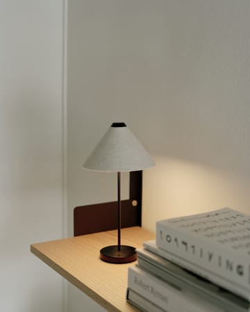Brolly bærbare bordlampe - Linen - New Works