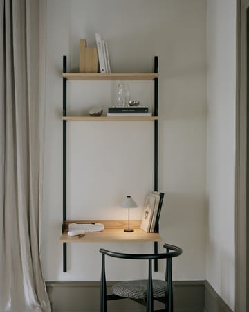 Brolly bærbare bordlampe - Linen - New Works