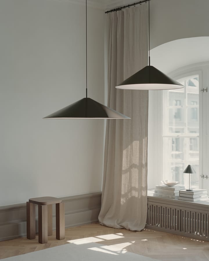 Brolly takpendel Ø70 cm, Anodized aluminium New Works