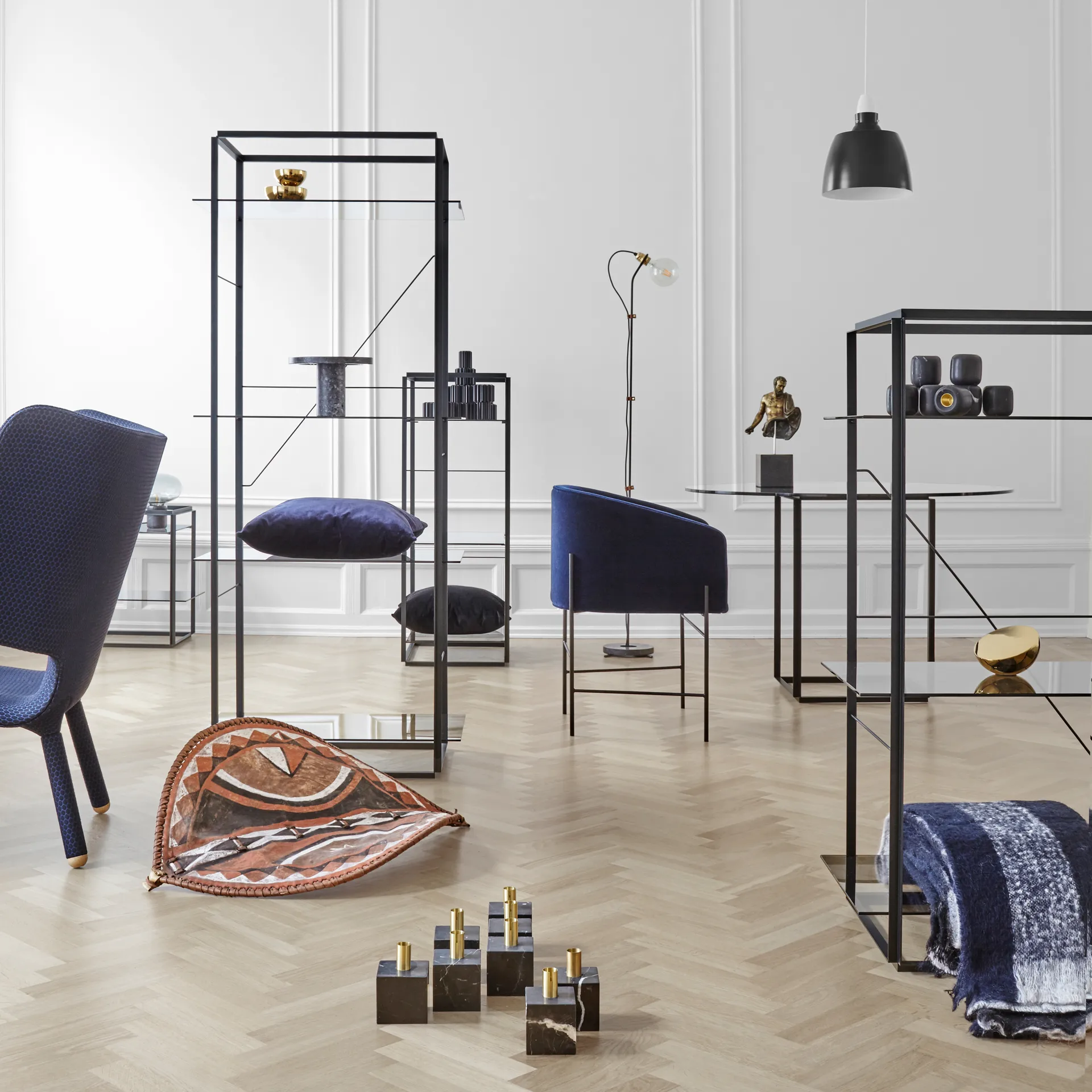 Core bordlampe, Lundhs blue New Works