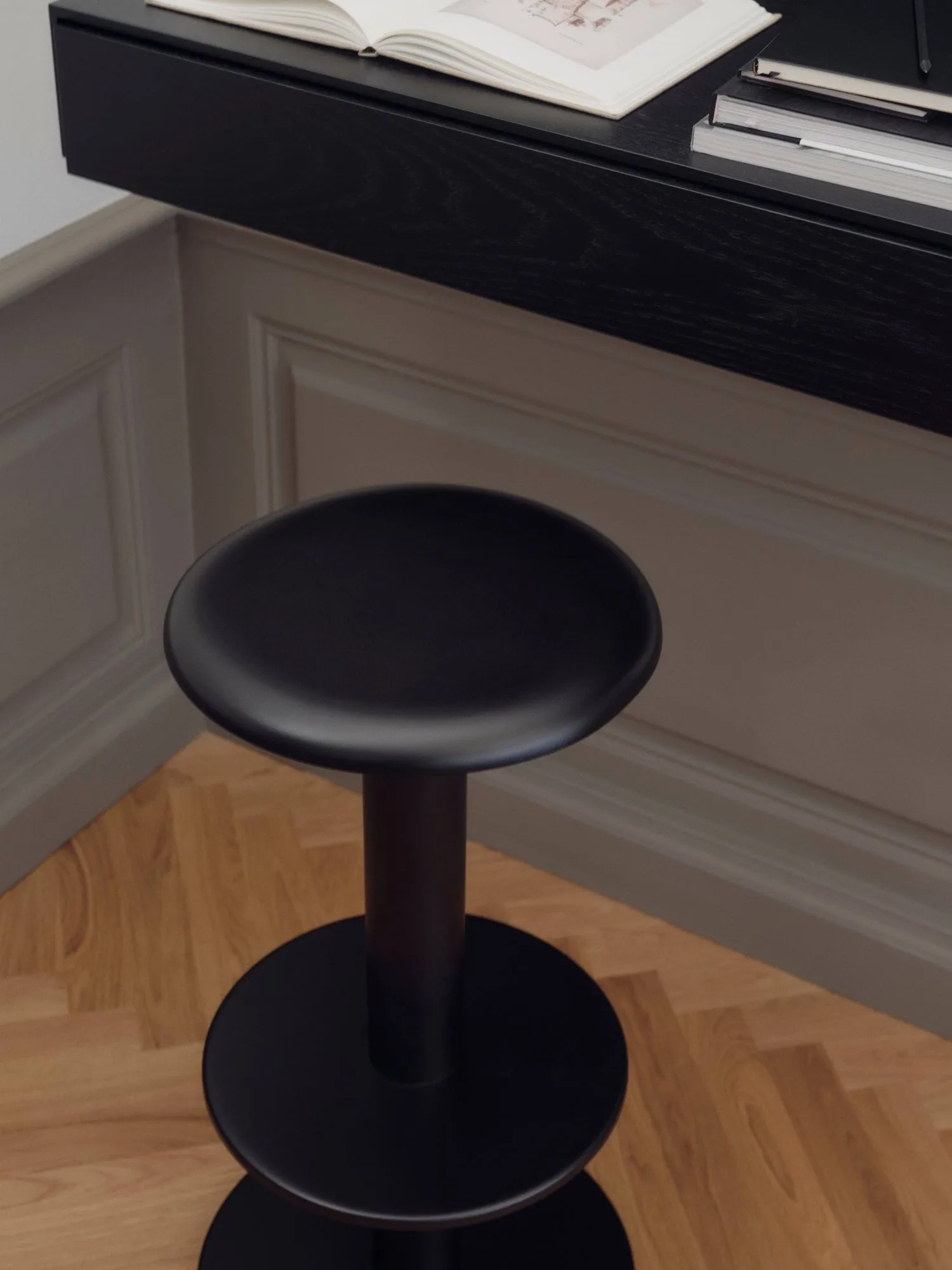 Coupe barkrakk, Black, 76 cm New Works