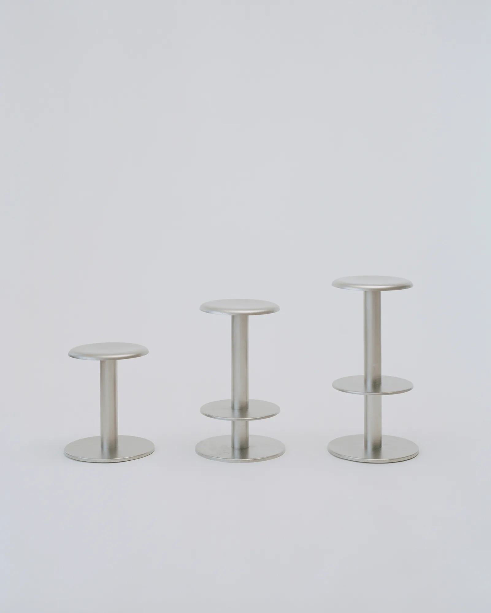 Coupe rund krakk, Stainless Steel, Ø40x46 cm New Works