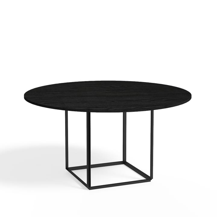 Florence spisebord rundt - Black ash-Ø 145 cm-sort stativ - New Works