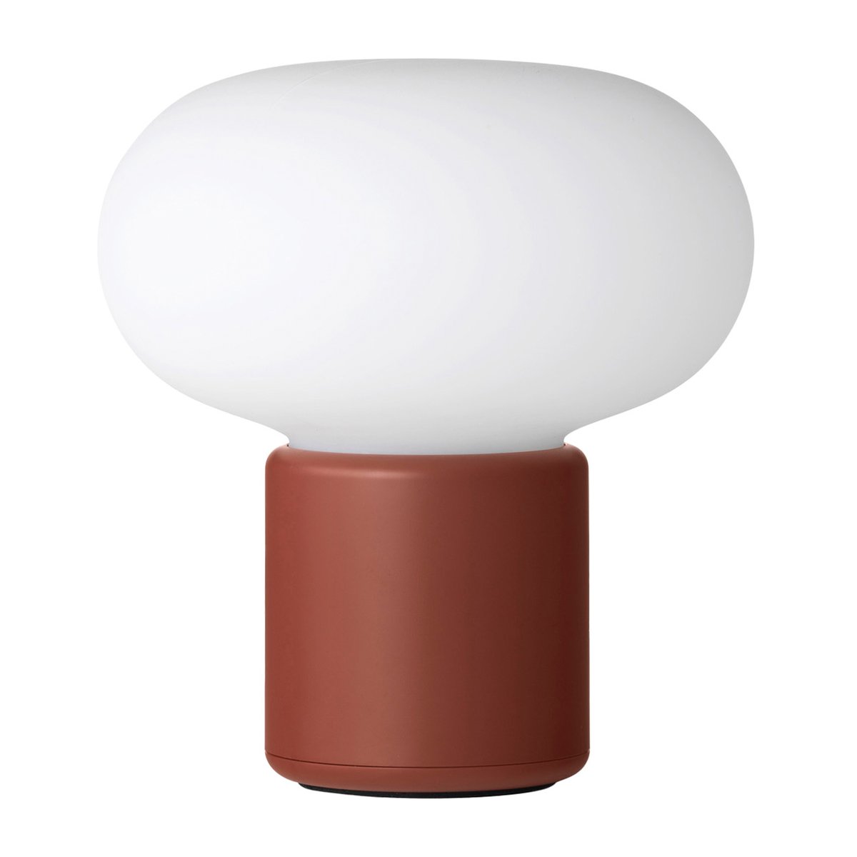 Bilde av New Works Karl-Johan bordlampe bærbar Earth red