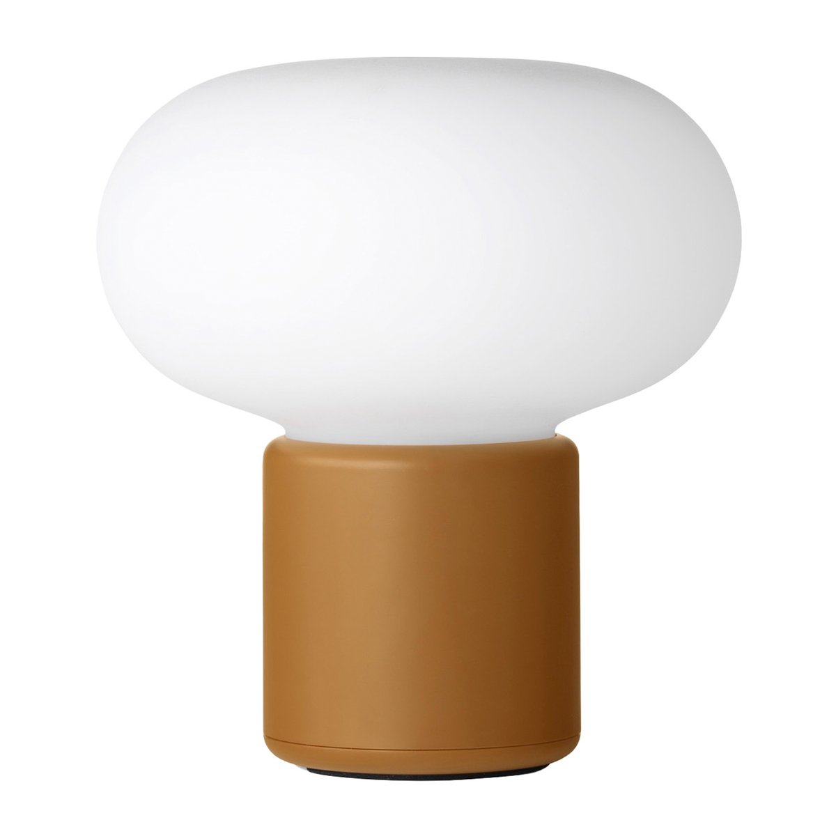 Bilde av New Works Karl-Johan bordlampe bærbar Ochre Yellow