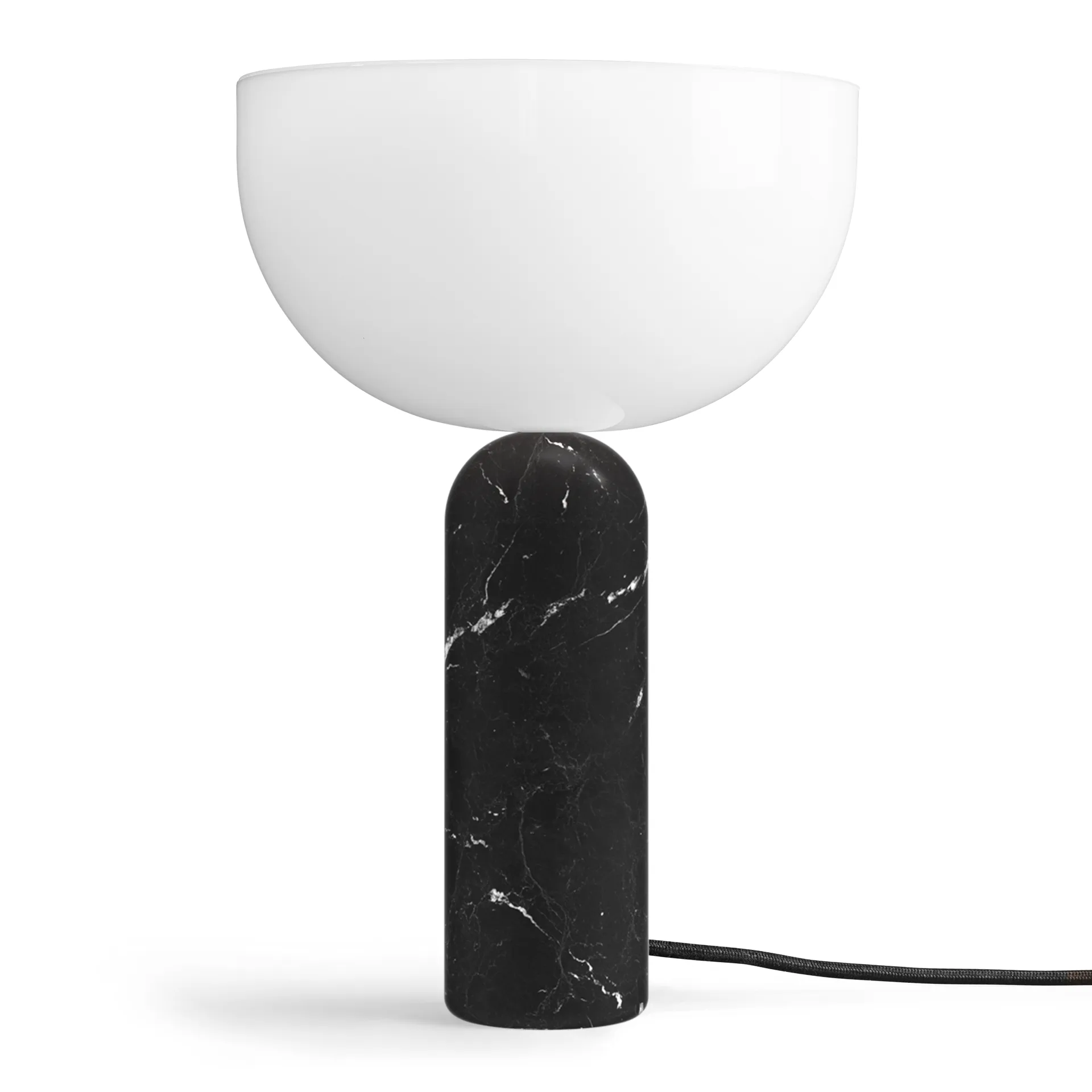 Kizu bordlampe large, Black marble New Works