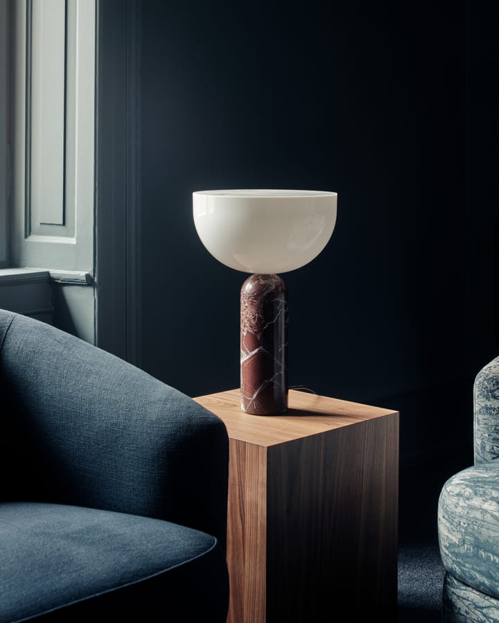 Kizu bordlampe large, Breccia Pernice New Works