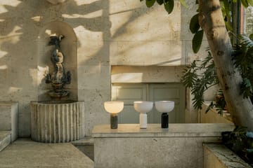 Kizu bærbare bordlampe - Black marble - New Works