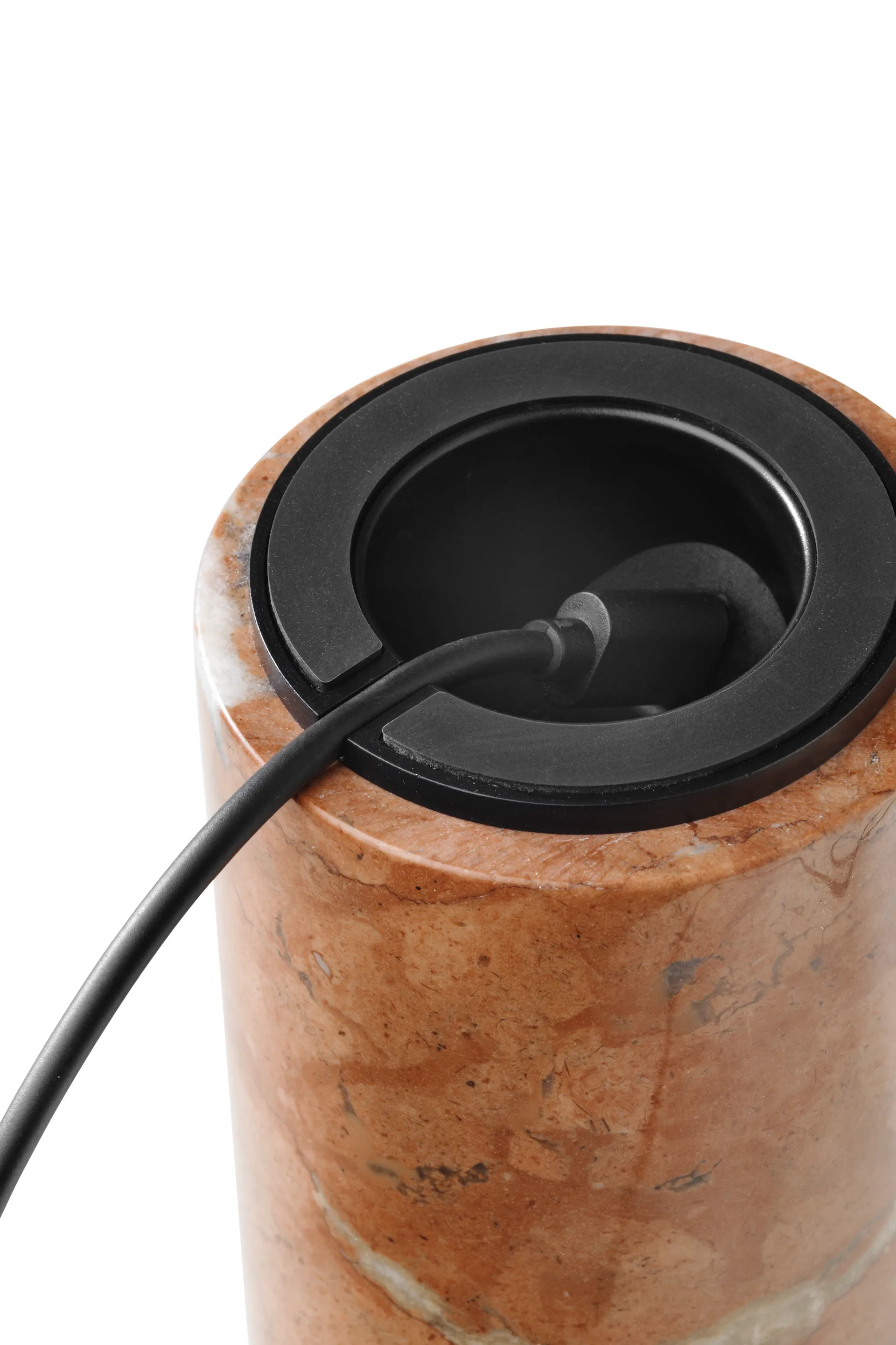 Kizu bærbare bordlampe, Breccia Pernice New Works