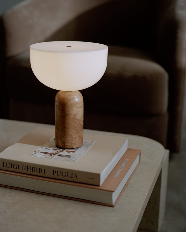 Kizu bærbare bordlampe, Breccia Pernice New Works