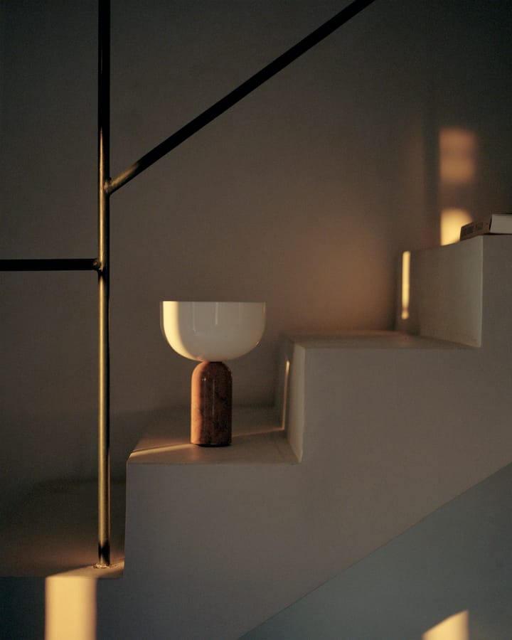 Kizu bærbare bordlampe, Breccia Pernice New Works