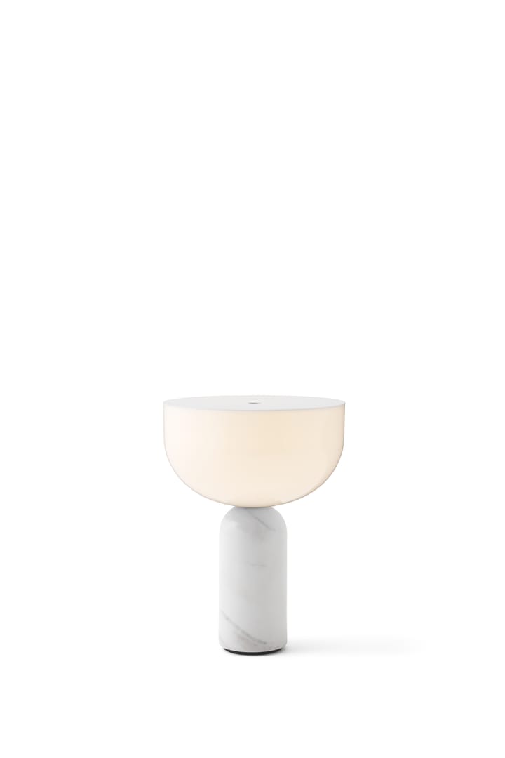 Kizu bærbare bordlampe, White marble New Works
