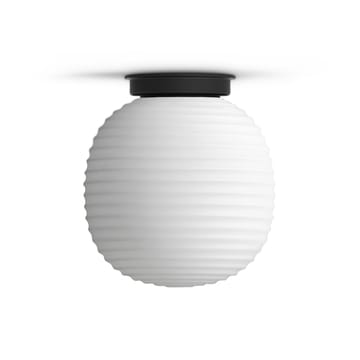 Lantern taklampe small - Frosted white opal glass - New Works