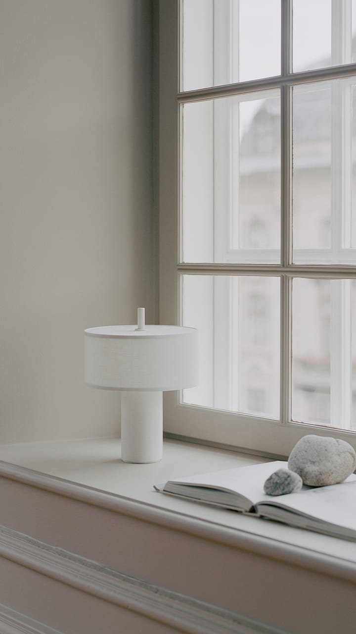 Margin portabel bordlampe, White New Works