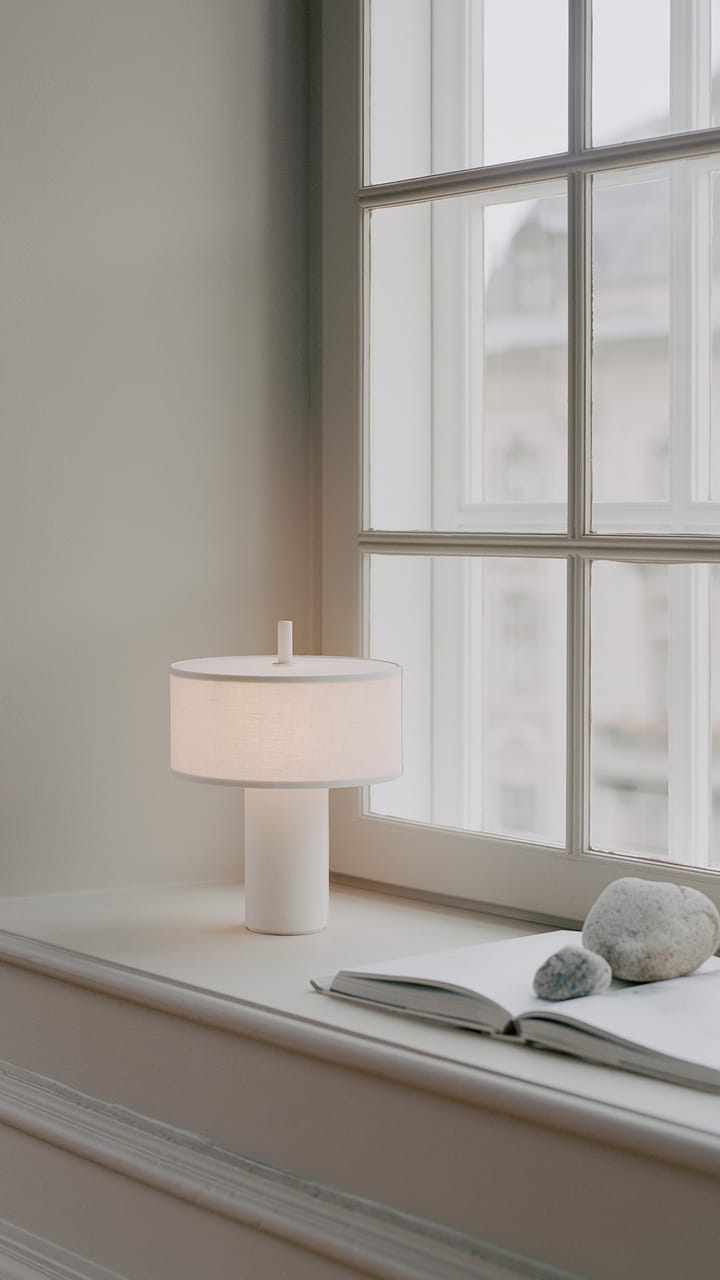 Margin portabel bordlampe, White New Works