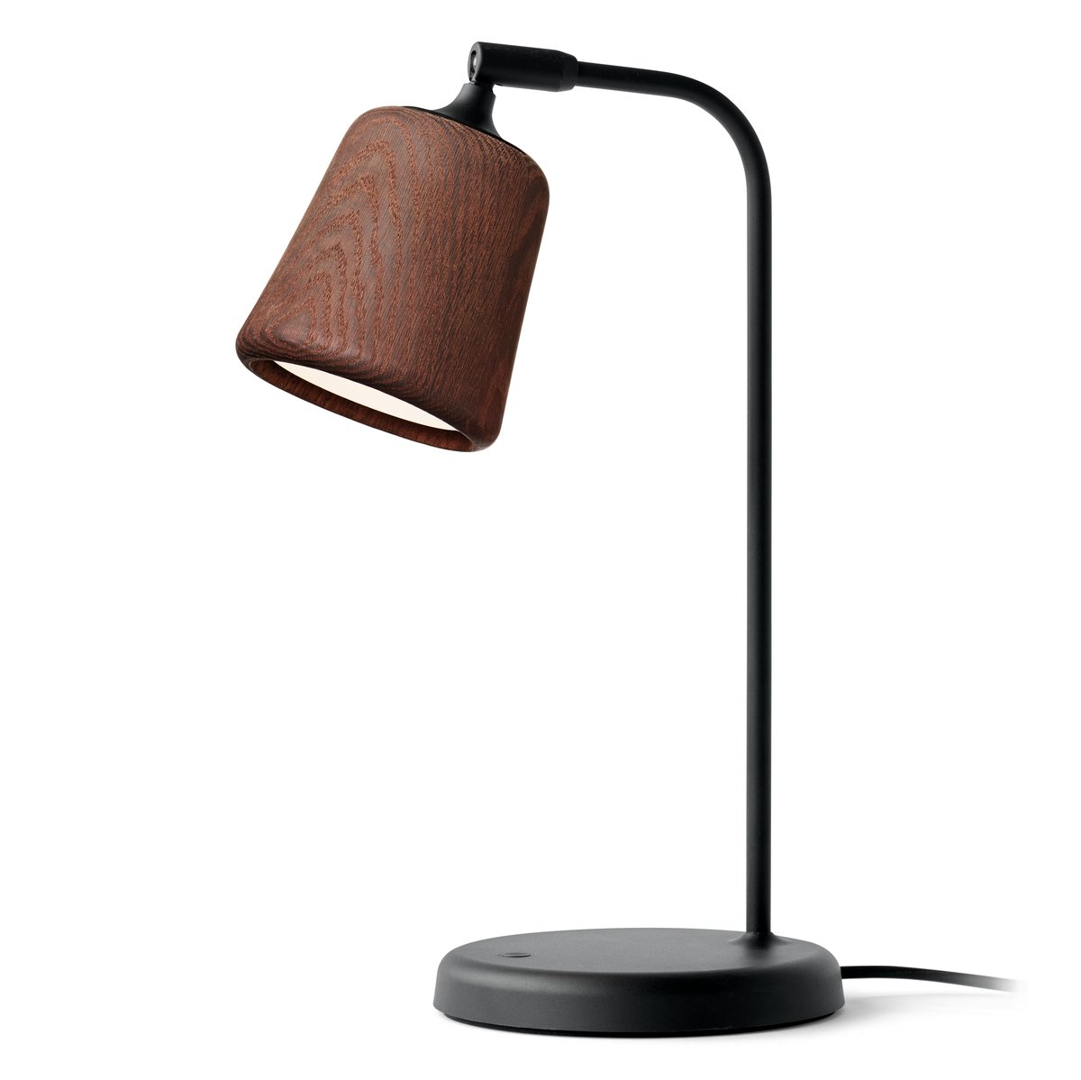 Bilde av New Works Material bordlampe Smoked oak