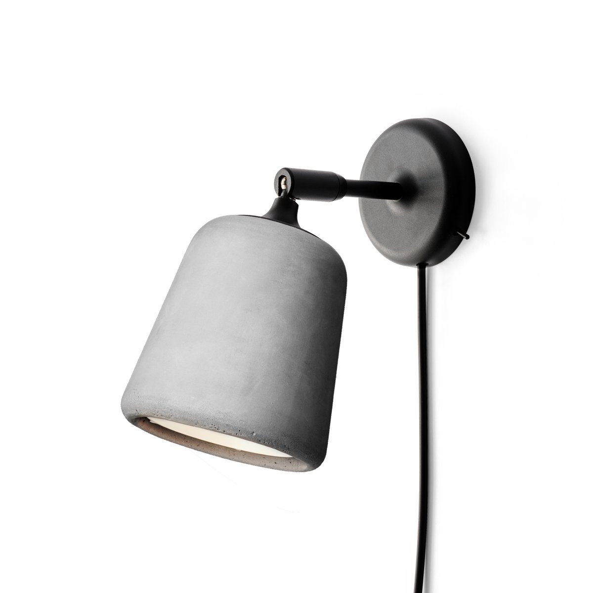 Bilde av New Works Material vegglampe Light grey concrete
