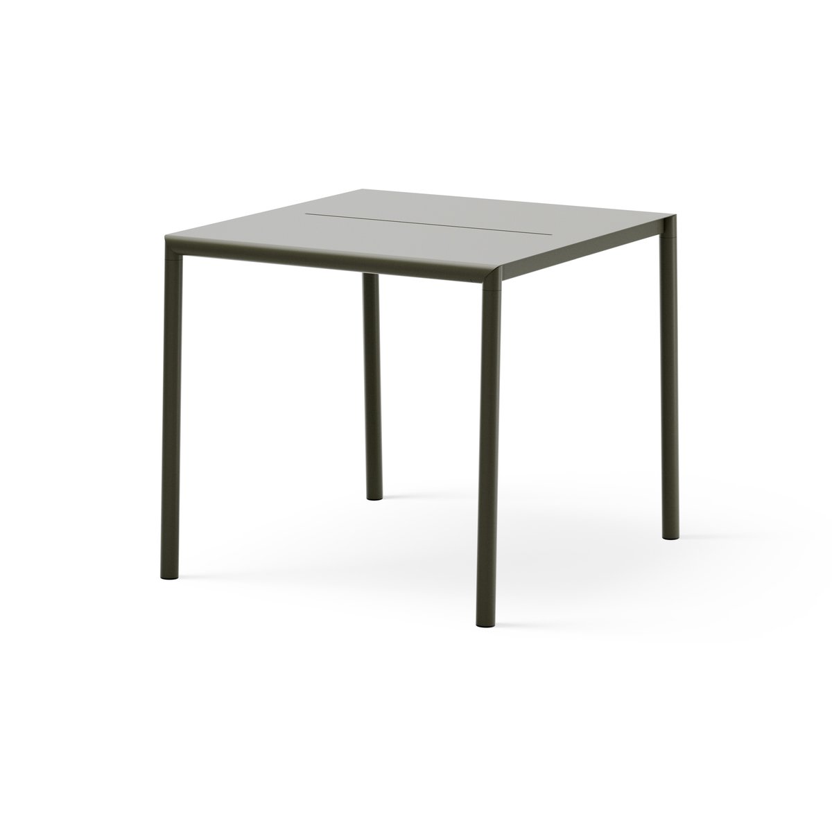 Bilde av New Works May Tables Outdoor bord 85x85 cm Dark Green