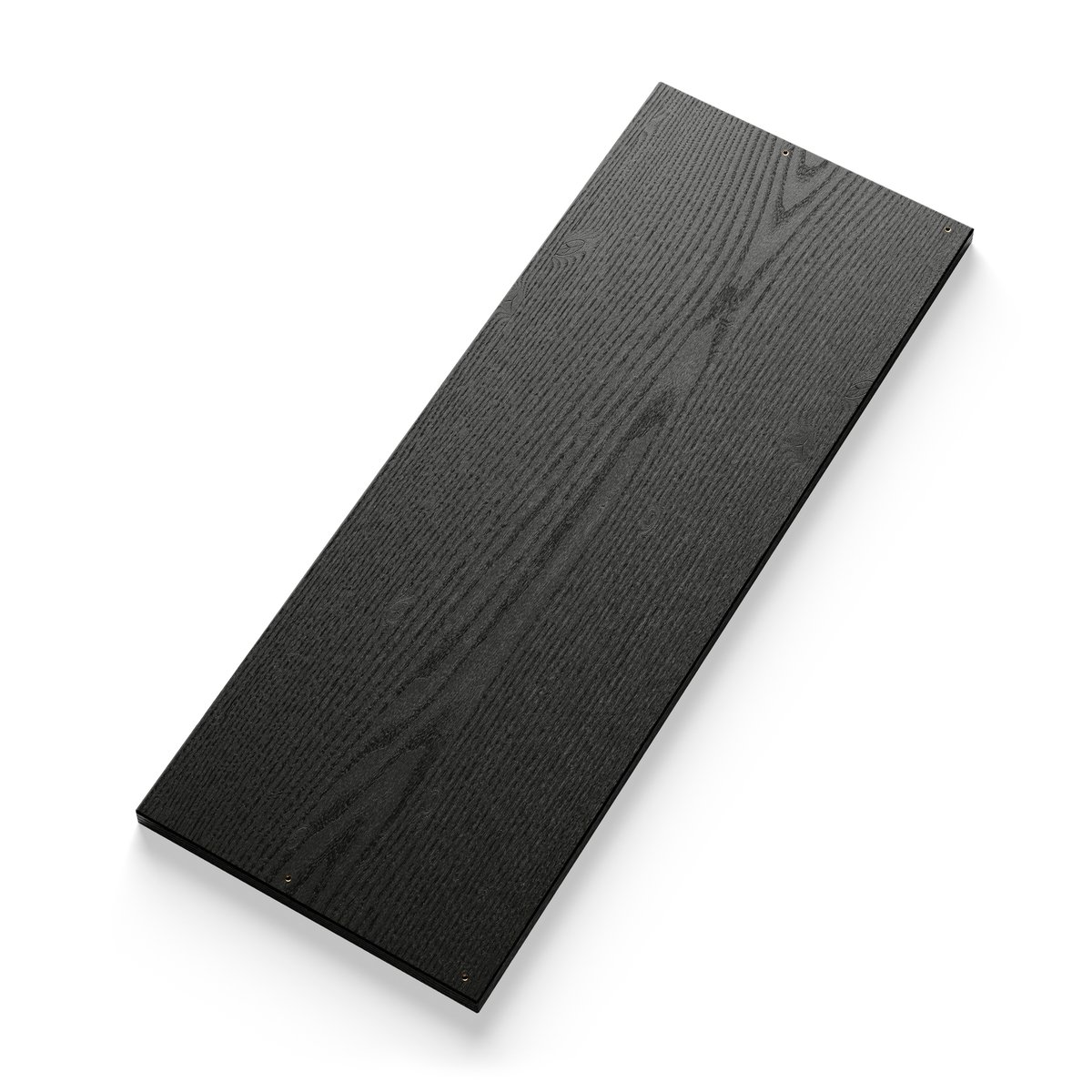 New Works hylleplate 30 x 80 cm Sort ask | Skandinavisk Design | Hyller & Hyllesystem | Svart