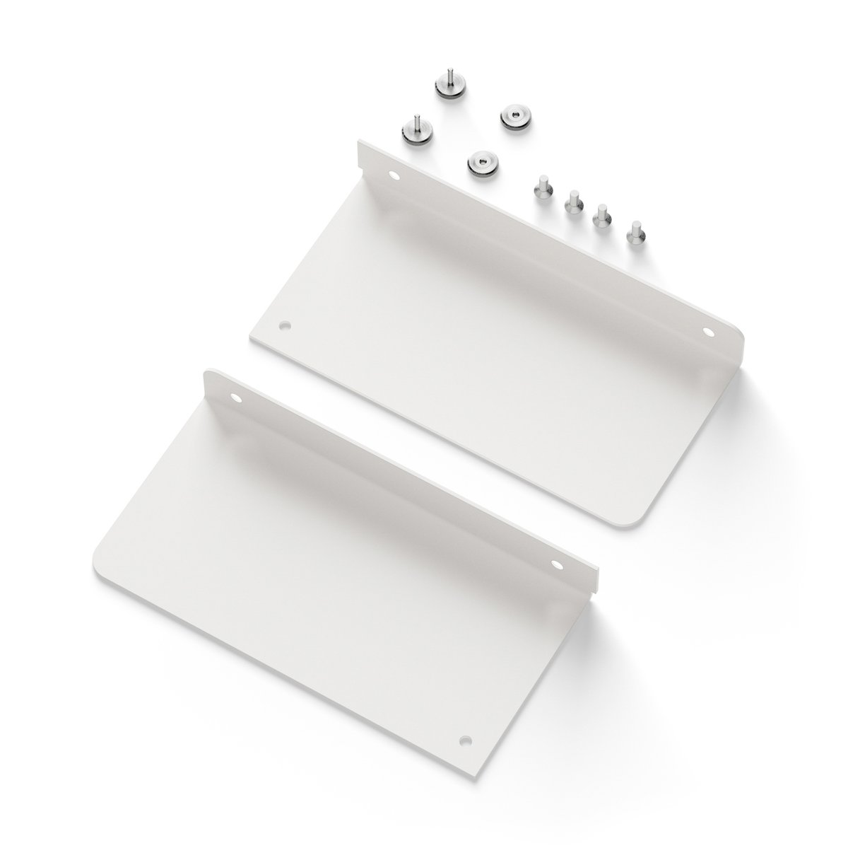 New Works - Standard Shelf Support 2-Pack White - Hyller & Hyllesystem - Knut Bendik Humlevik - Hvit - Metall