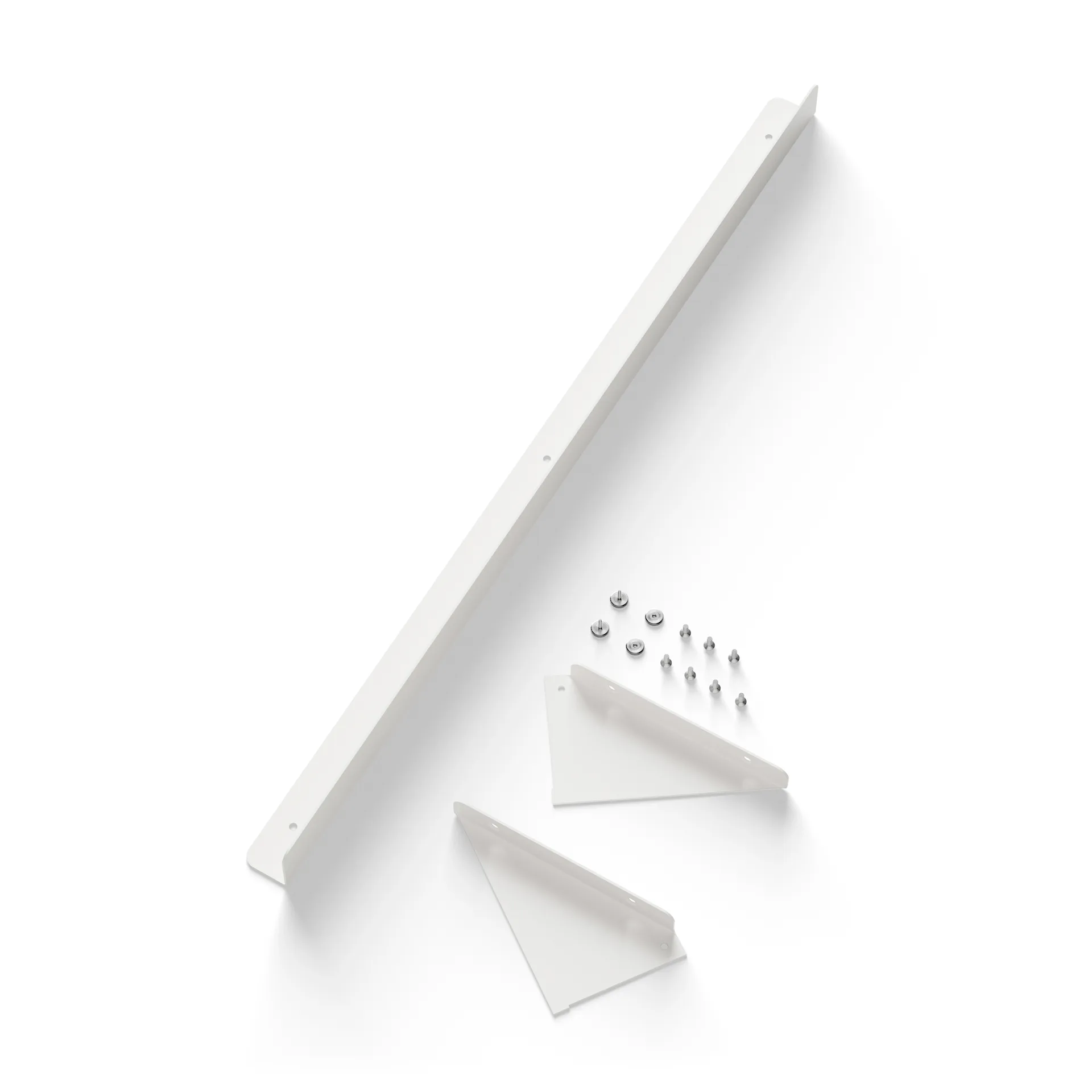 New Works konsoll magasinhylle 3 deler, Hvit New Works