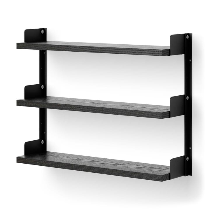 New Works Tea Shelf vegghengt hylle 46x62,5 cm - Svart ask - New Works