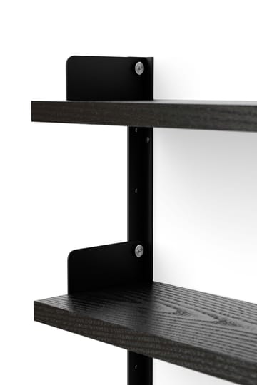 New Works Tea Shelf vegghengt hylle 46x62,5 cm - Svart ask - New Works