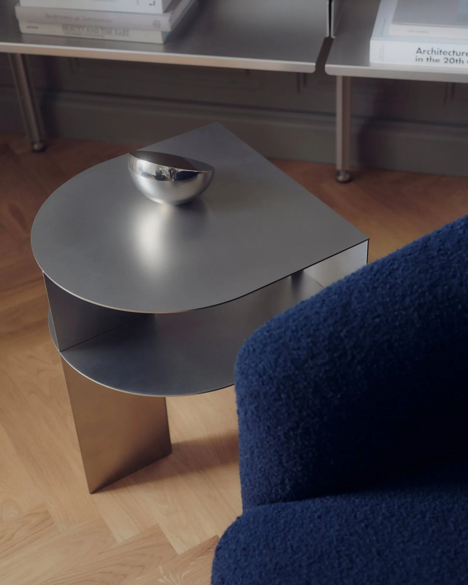 Rand sidebord, Stainless Steel New Works