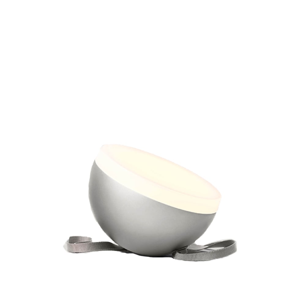 New Works Sphere bærbar lampe Warm grey | Skandinavisk Design | Bordlamper | Grå