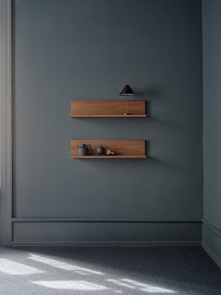 Tana vegghylle 75 cm, Valnøtt New Works