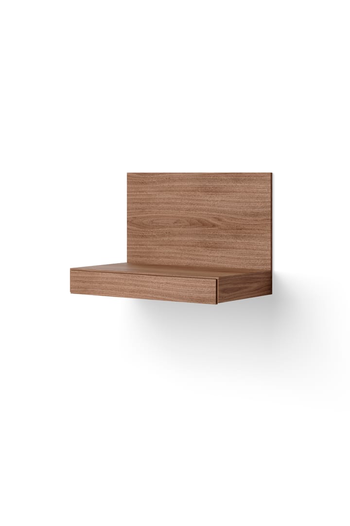 Tana veggmontert skrivebord 84,8x47,3 cm, Valnøtt New Works