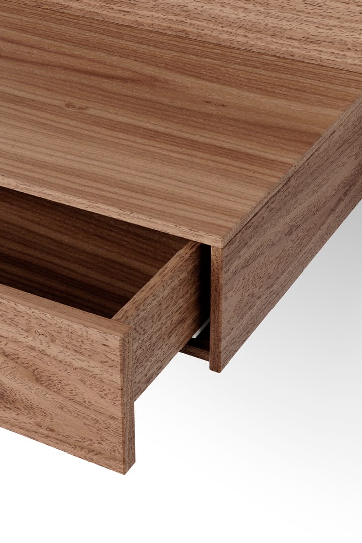 Tana veggmontert skrivebord 84,8x47,3 cm, Valnøtt New Works