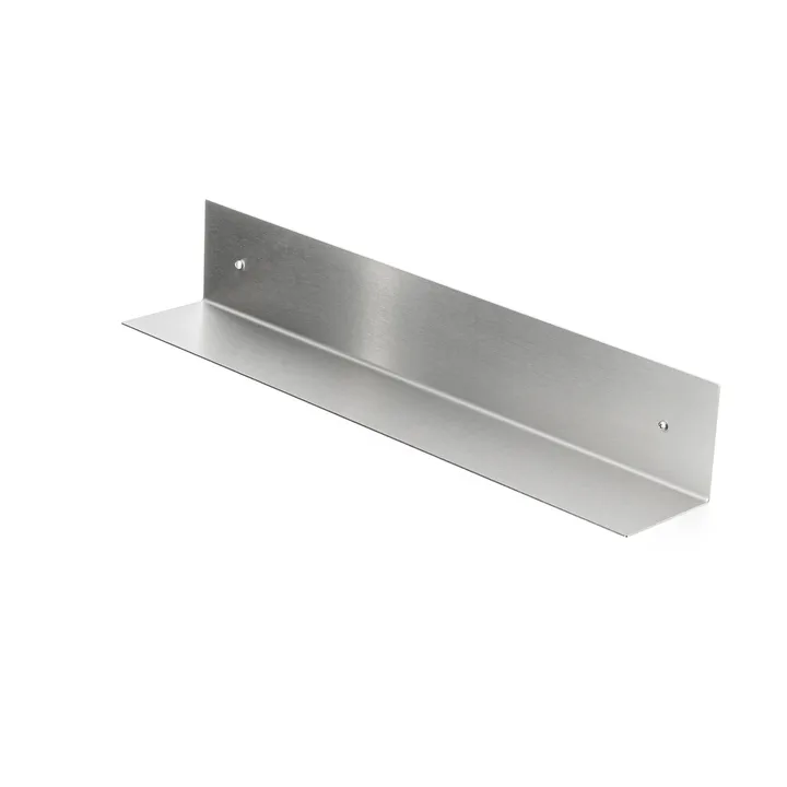 Nichba baderomshylle - Børstet rustfritt stål, 60 cm - Nichba