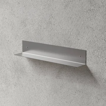 Nichba baderomshylle - Børstet rustfritt stål, 60 cm - Nichba