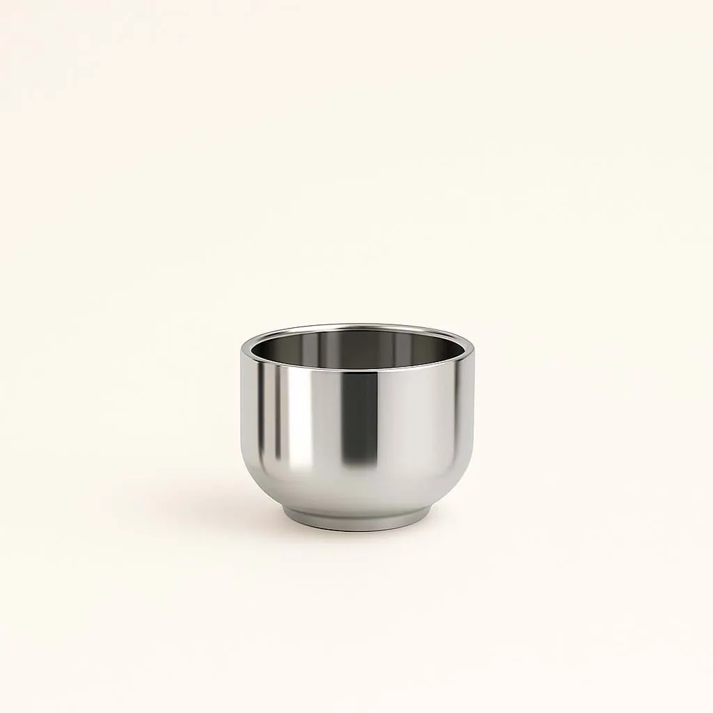 Nichba espressokopp, Rustfritt stål, Ø7 cm Nichba