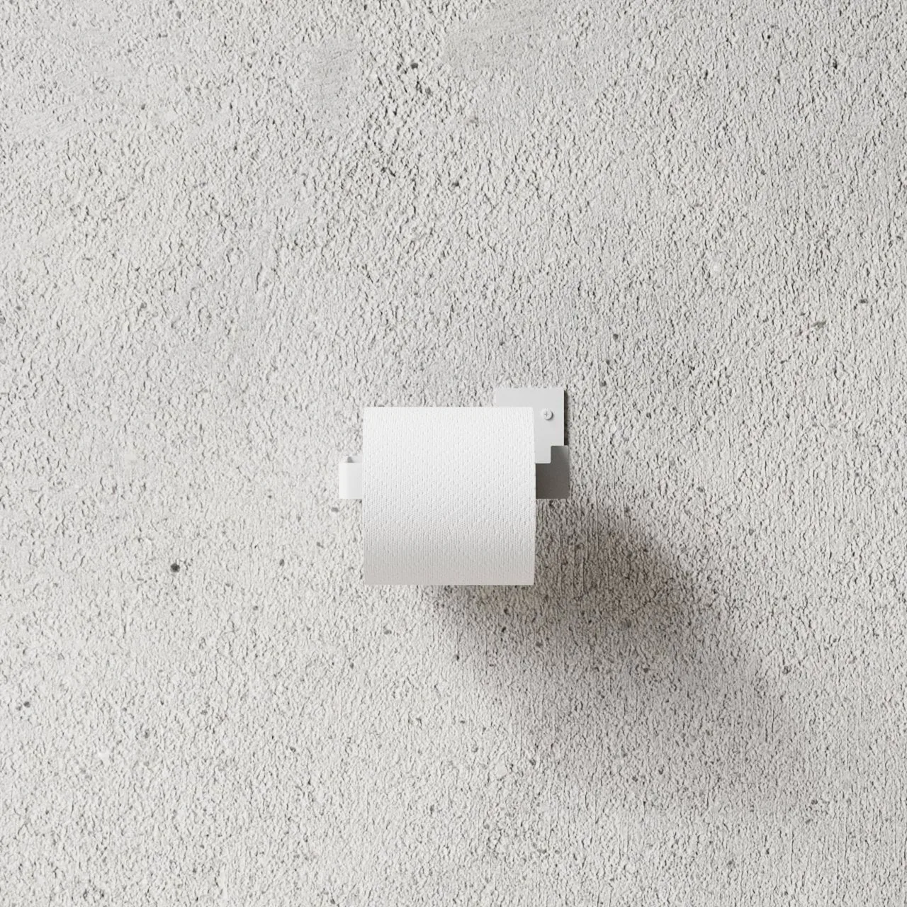 Nichba toalettpapirholder, Hvit Nichba