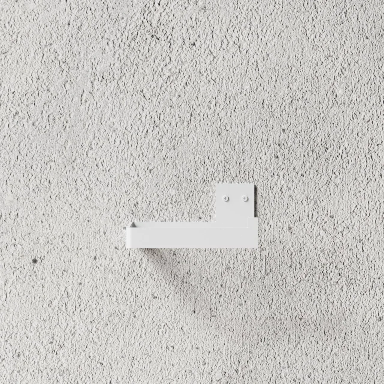 Nichba toalettpapirholder, Hvit Nichba