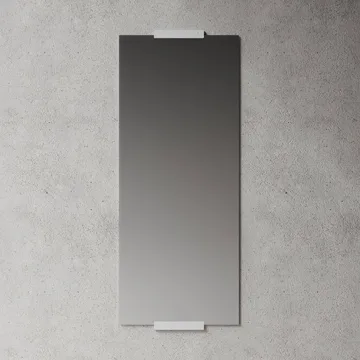 Nichba veggspeil - Hvit, 145x60 cm - Nichba