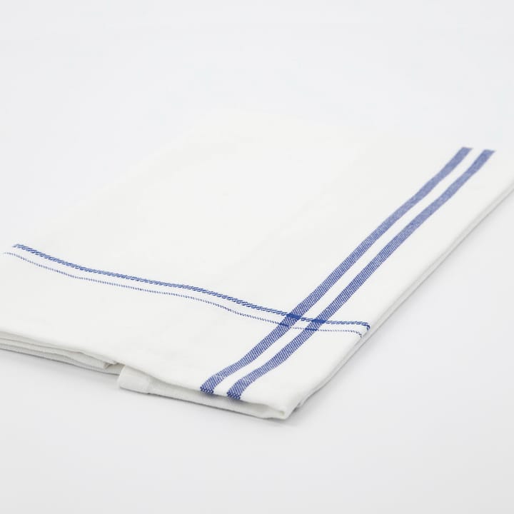 Amow stoffserviett 32 x 52 cm 4-pakning - Blå-hvit - Nicolas Vahé