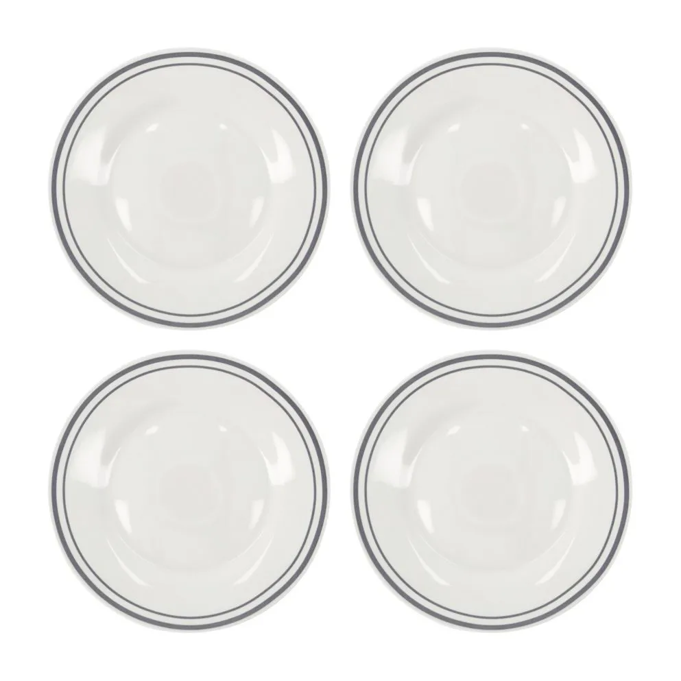 Bistro tallerken Ø 23 cm 4-pakning, Grå Nicolas Vahé