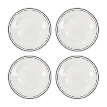 Bistro tallerken Ø 23 cm 4-pakning - Grå - Nicolas Vahé