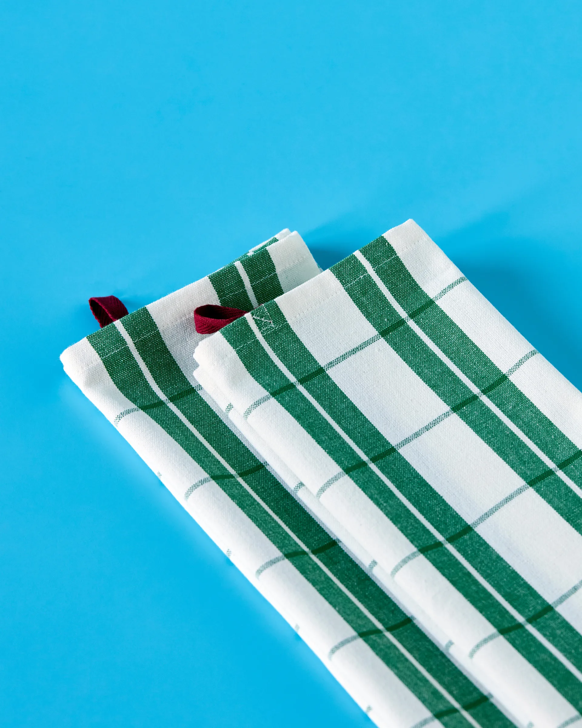 Chef kjøkkenhåndkle 50x70 cm, Grønn-hvit Nicolas Vahé