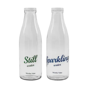 Flaske med lokk 1 L, 2 deler - Still-Sparkling - Nicolas Vahé