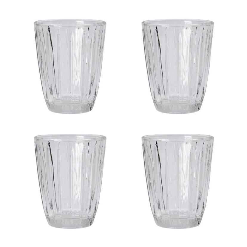 Nicolas Vahé Groove drikkeglass 20 cl 4-pakning Klar