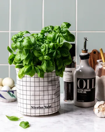 Kurv oppbevaringskurv - Grå - Nicolas Vahé