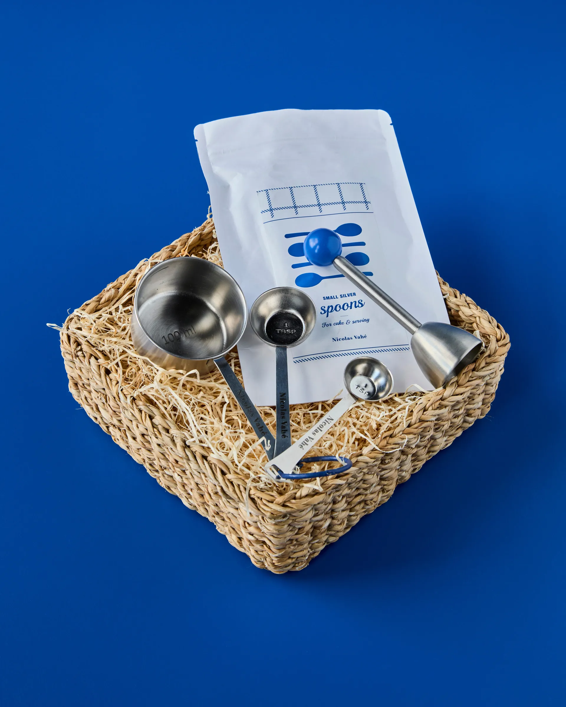 Naba oppbevaringskurv, Natur, 21x21 cm Nicolas Vahé