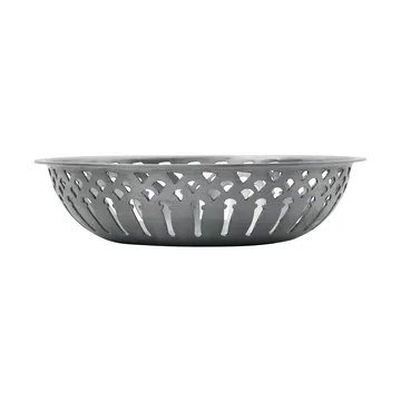 Nicolas Vahé brødkurv 2 deler - Antikk sølvfinish - Nicolas Vahé